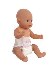 Cute Reusable Cloth Diaper For 17-18 Inch Baby Dolls, Suitable As Christmas, Birthday Or New Year Gift For Kids