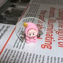 1 Piece (Excluding Doll) In The Mini Star Doll Model In The Toy House, With Dolls Of Different Expressions Owned By Different Owners, Randomly Shipped With Different Expressions, DIY Crossbody Bag OB11 Doll Clothing Accessories Pendant Party Gift Halloween Gift Christmas Gift (The Color Of The Rope Is Random, Any Color Is Possible)