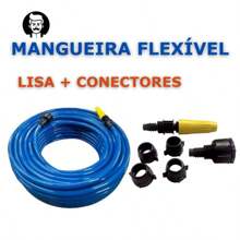 Mangueira Jardim Lisa Flexivel 7 10 15 20 25 30 e 50 Metros
