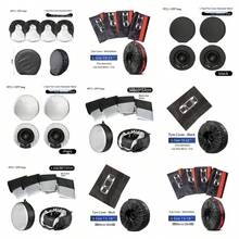 Juego de 4 cubiertas para neumáticos, protectores de ruedas anticorrosión para neumáticos de repuesto de coches, autocaravanas y vehículos de camping - Multicolor - Ver 11