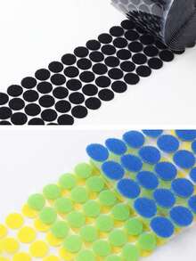 Magical Self-Adhesive Dots, Combining Adhesive Dots And Hook & Loop Dots, Strong Adhesion And No Trace, Ideal For Item Organization & Storage, Hanging Small Items, Sealing, Especially Suitable For DIY, Classroom, Office, Home Sewing And More. (This Product Is In Sheet Form)
