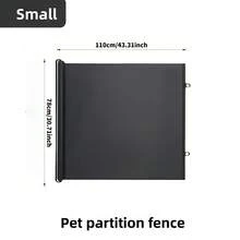 Retractable Pet Fence / Anti-Escape Gate / Automatic Retractable Pet Fence / Anti-Jump Divider Fence / Entry/Exit Door Cat Barrier