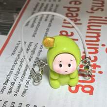 1 Piece (Excluding Doll) In The Mini Star Doll Model In The Toy House, With Dolls Of Different Expressions Owned By Different Owners, Randomly Shipped With Different Expressions, DIY Crossbody Bag OB11 Doll Clothing Accessories Pendant Party Gift Halloween Gift Christmas Gift (The Color Of The Rope Is Random, Any Color Is Possible)