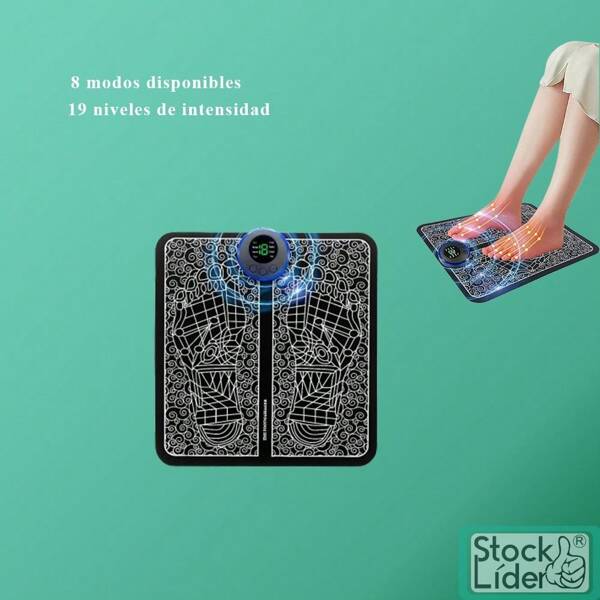 Hochwertiges elektrisches Fußmassagegerät - Tiefe Entspannung durch Wärme und Vibration - Regt die Durchblutung an und lindert Müdigkeit - Ergonomisches, leises und benutzerfreundliches Design - Ideal für den täglichen Gebrauch zu Hause oder im Büro ✅Lieferung in 3-5 Tagen