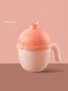 1 件婴儿洗发杯浴勺婴儿洗发杯淋浴皇冠淋浴冲洗杯 - 塑料瀑布沐浴壶带手柄，温和冲洗头发，非电动浴室配件 - 彩色 - 查看 13