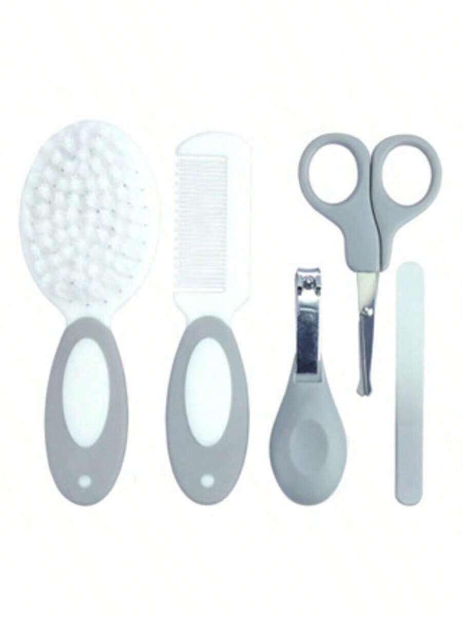 Baby Hygiene Kit 5 Pieces Baby Nails Layette - 灰色 - 查看 1