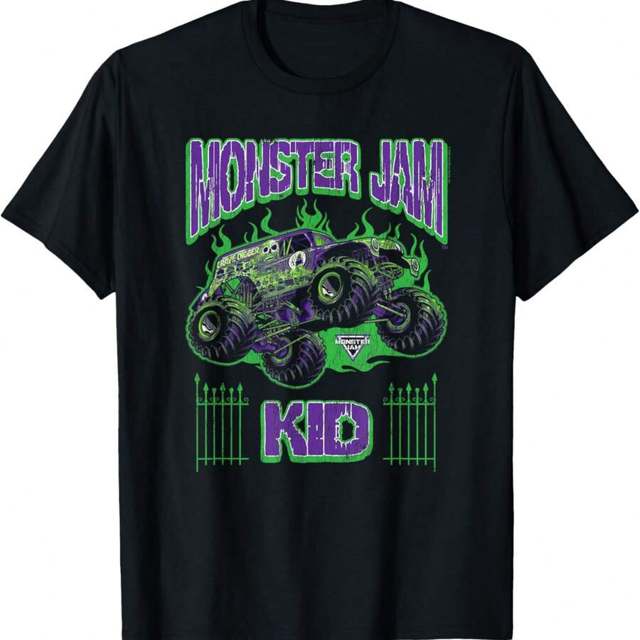 Monster Jam Kid Family Motorsports T-Shirt - black7 - 查看 1