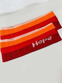 2 件套女士运动头带，吸湿排汗弹力瑜伽发带，健身房健身头巾，户外活动时尚发饰