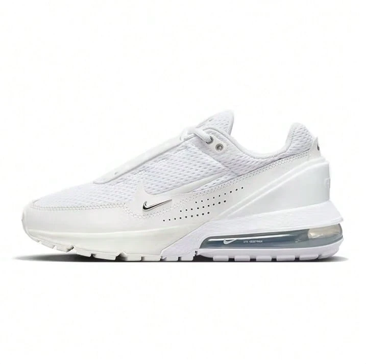 NIKE 女款 AIR MAX PULSE 运动鞋，全新轻质缓震跑步鞋，FD6409-101 - 白色 - 查看 1