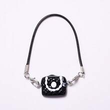 Excluding Dolls, Pack Of 10 Includes A First And Second Generation Keychain, Clothing Pendant, Canvas Fabric, Pearl Style, Small Fragrant Style Crossbody Bag, Canvas Fabric Accessories, My Halloween Gift, Christmas Gift - Multicolor - View 7