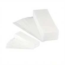 Tiras de Cera Não Tecida, Tiras de Cera Corporal e Facial para Depilação (Não Contém Cera), Tiras de Depilação Grandes 7,1 cm x 20 cm e Pequenas 3,8 cm x 9,9 cm