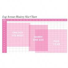 Women's Fishnet Thigh Highs Black Vinyl Top One Size - 如圖 - 查看 7