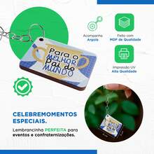 Father's Day Keychain "Best Dad In The World" In MDF - A Simple Gift Full Of Love