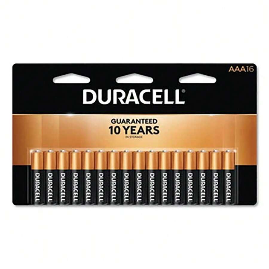 Duracell MN2400B16Z AAA Coppertop Alkaline Batteries 16-Pack - 查看 1