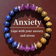 1 set med 9/11 st magiska kristallarmband, symboliserar fred, rikedom, välstånd, vänskap, lycka, kärlek och skydd - kristallpärlor ger optimism och positivitet, självförtroende och styrka, elastiskt armband, perfekt present till män och kvinnor - perfekt för jul och Halloween - Flerfärgad - Visa 8