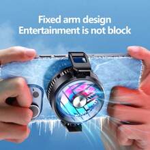 جهاز تبريد الهاتف الممغنط، جهاز تبريد للهاتف الذكي بتقنية الأشباه الموصلة، يخفض درجة حرارة الهاتف أثناء الألعاب أو البث المباشر، يساعد على تقليل درجة حرارة الجهاز والتأخير، هدية عيد ميلاد رائعة للرجال