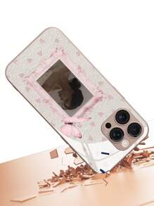 1 pieza Funda de teléfono personalizada, se puede personalizar con fotos individuales, de pareja, de grupo, gráficos, hecha de vidrio templado y TPU resistente a impactos, rayones y huellas dactilares, con borde suave, apta para 16/15/14plus/13pro/12promax/11/7p/7g/Xr/6g/6p, ideal como regalo personal, de pareja, familiar, de amigo, del mejor amigo, de cumpleaños, aniversario