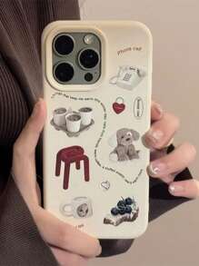 New Pet Design Phone Case Compatible With IPhone 16 Series Waterproof Shockproof Anti-Fall Scratch Resistant