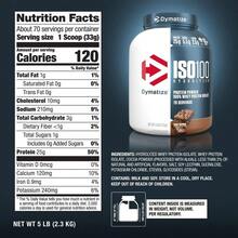 ISO100 Hydrolyzed Whey Isolate Protein Powder, 25g Protein, Fudge Brownie, 5 Lbs - 多色 - 查看 2