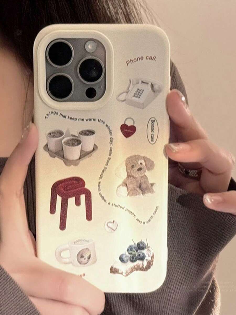 New Pet Design Phone Case Compatible With IPhone 16 Series Waterproof Shockproof Anti-Fall Scratch Resistant