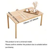 PVC Transparent Table Cover Protector, 1.0mm Thick Plastic Table Cover Rectangle, Waterproof And Oil Proof, Tabletop Protection, Soft Glass Tablecloth PVC Transparent Table Cover, Suitable For Kitchen, Dresser, Writing Desk, Dining Table. Home Kitchen Dining Supplies