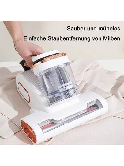 Okwish OKWISH Mite Stofzuiger Cleaner Mattresses, Bed Dust Sensor, UV Light, Ultrasound High Heat 13Kpa Suction Power, 500W Powerful Cable) view 7