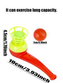 3/12/20/100pcs Funny Levitating Ball Toys, Party Toys, Party Favor Bag Fillers, Party Whistles, Party Games, Suitable For Children, Teens And Adults, Kids Games, Girls Toys, Boys Toys, Educational Games, Children's Toys, Boys Games, Girls Games, Stress Relief Toys, Children's Party Favors, Party Gifts, Gift Bag Fillers And Classroom Rewards, Montessori Toys, Birthday Gifts, Birthday Party Favors, Office Stress Relief Toys, Fun Gifts - Multicolor - View 6