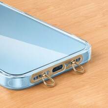 1 件双扣金属超薄防丢背贴，不锈钢侧夹 - 彩色 - 查看 7