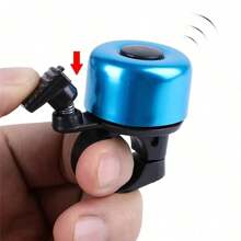 1/2/5pcs Mini Bicycle Bell, Clear & Loud Sound, Spring-Loaded Ringing For Quick Alerts, Durable And Lightweight Design, Mountain Bike Bell Horn And Cycling Accessory, Colorful Safety Bell, Also Suitable As Scooter Bell For Adults, Easy To Install On Handlebars.