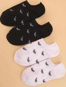 10 Pairs Women's Breathable Invisible Liner Socks, Spring/Summer - Multicolor - View 2