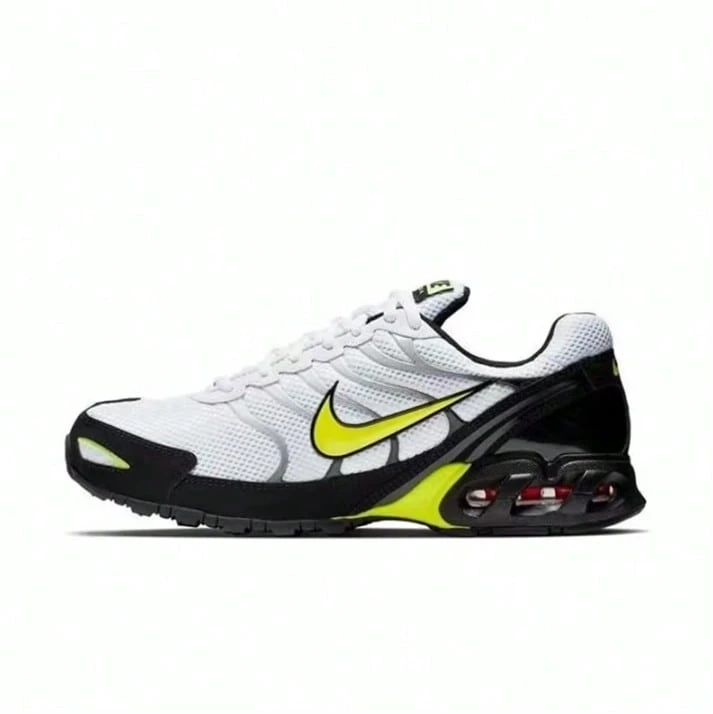 Zapatillas deportivas Nike Air Max Torch 4 para hombre, nuevas CK0061-100 con amortiguación de aire, calzado casual para correr - Blanco y Negro - Ver 1