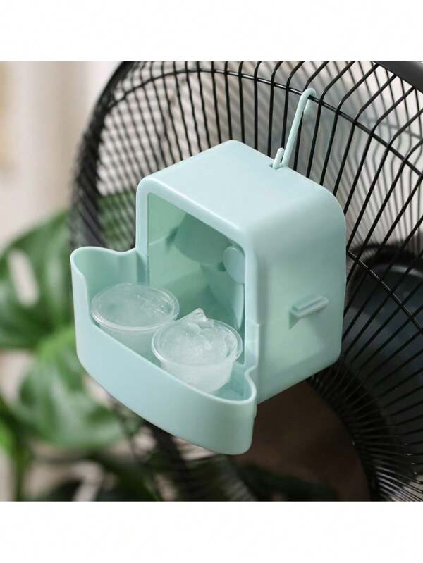 1 pièce Ventilateur sur pied sans perçage, Ventilateur multifonction refroidisseur, Convient pour suspension à la maison avec glaçons refroidisseurs, Très pratique et compact