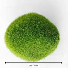 2023年新款1块仿苔藓植绒石假石草坪微景观摆件装饰配件家居装饰 - 綠色 - 查看 5