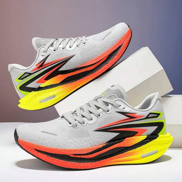 Edição Limitada Tênis Casuais para Corrida do Ano da Cobra, Sapatos Esportivos Competitivos Profissionais com Placa de Carbono Absorvedora de Choque para Homens e Mulheres