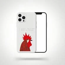 Funda para teléfono, 1 unidad, de silicona blanca, cobertura total, antideslizante, tacto suave - Compatible con phone 16 Pro/15/14/13/12/11. - Blanco - Ver 2