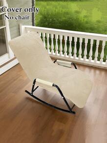 1 Stück Jacquard Schaukelstuhl Bezug Balkon Zuhause Lässig Mittagspause Liegestuhl Bezug elastische Luxus Liegestuhl Sofabezug für Wohnzimmer Terrasse