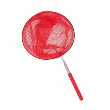1 pièce Épuisette de pêche télescopique en acier inoxydable, épuisette de nettoyage, épuisette anti-insectes, sac d'épuisette pour libellules et papillons, convient pour la pêche et l'utilisation en extérieur