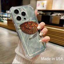 Funda transparente para teléfono con ranura para tarjetas, compatible con phone 16, 15, 14, 13, 12 y 11 - transparente - Ver 4