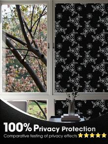 1pc (43*100cm) Removable Butterfly Pattern Window Film, 100% Blackout And UV Protection - Window Privacy Film, Window Sticker, Privacy Window Film, Car Accessories - Car Glass Decor Sticker - Static Cling Glass Film - Heat Insulation And UV Protection, For Door & Window Glass Decor - Multicolor - View 17