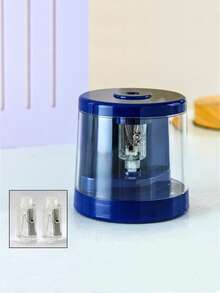 Electric Pencil Sharpener, Automatic Pencil Sharpener, Rotary Pencil Sharpener, Portable Kids Pencil Sharpener, Razor-Sharp Blades For 2# Pencils/Colored Pencils (6-8mm), Suitable For School, Office, Home (Multi-Color Options) Back To School