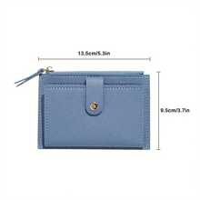 Mini Wallets, Pocket Wallets, Fashionable And Minimalist Booths, Ultra-Thin, Lightweight And Portable, Cash, ID Cards, Credit Cards, Coins, Birthday Gifts, Anniversary Gifts, Lover's ID Card Storage Bags, Travel Essentials, Back-To-School Coin Purts, ID Card Storage Bags, Exquisite And Small Gifts For Classmates, Friends, Teachers And Family, School Necessities