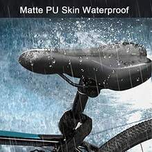 1pc Bicycle Saddle Seat, Thickened Silicone Mountain Bike Seat Cushion, High-End Middle Hole Design, Comfortable Hollow Ride - Multicolor - View 7