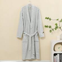 1 件珊瑚绒加厚成人浴袍、睡袍、家居服、毛绒、超柔软、吸水、亲肤、适用于浴室、健身房、酒店、海滩度假、居家和旅行必备、送给每个人的完美礼物 - 彩色 - 查看 5