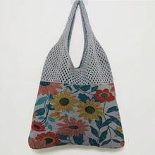 Women Tote Bags - 灰色 - 查看 8