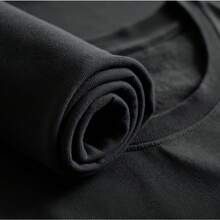 2025 Solo Leveling Anime T-Shirt, Unisex Harajuku Style Short Sleeve Tee - 黑色 - 查看 3