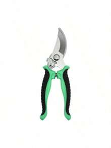 1pc Stainless Steel Pruning Shears, Garden Scissors For Outdoor Use - Black - View 7