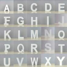 1 Piece White Wooden Letters Numbers Home Decoration Letters - White - View 1