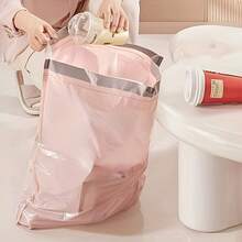 6rolls Thickened Baby Diapers Drawstring Trash Bags, Blue Heart Rabbit Cute Cartoon Home Kitchen Portable Thickened Garbage Bag,50pcs/Rolls Multi-Functional Waste Bags,Roll-Up Trash Bags,Durable Garbage Bags,Leak-Proof, Multi-Purpose,Convenient Cleanup,Drawable And Liftable Design,Suitable For Kitchen,Bathroom,Dormitories,Baby Bedroom And Home Use. - Multicolor - View 8