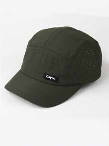 1 Stück Retro amerikanischer Stil Baseball Kappe mit kurzem Schirm, schnelltrocknender Outdoor Sport Sonnenhut für Herren, Sommer
