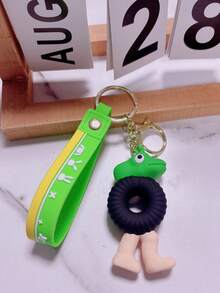 1 Peça Chaveiro de Animais Brainrot, Chaveiro de Figura de Ação Tung Sahur com Alça de Pulso, Chaveiro da Coleção Tralalero Tralala, Decoração Pendurada Fofa, Chaveiro de Figurinha de Desenho Animado Engraçado, Acessório Pequeno e Criativo para Bolsa, Acessório de Carro para Melhores Amigos e Casais, Acessório de Halloween, Ideias de Presente para o Dia dos Professores e Natal